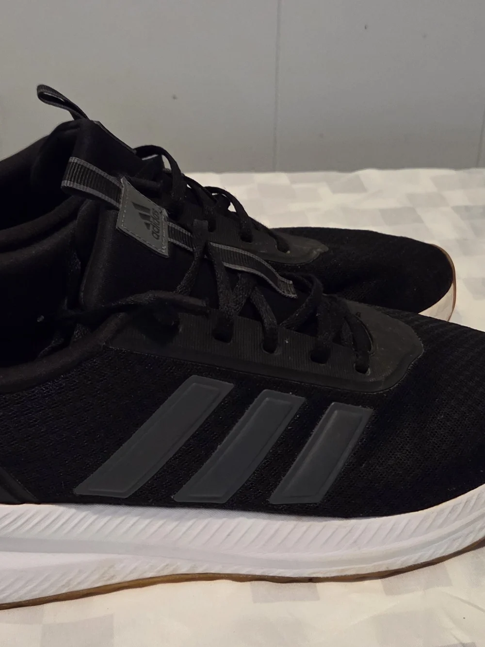 Adidas Men’s Black Running Sneakers